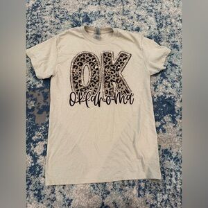 Women’s Oklahoma Graphic T-Shirt - Cream